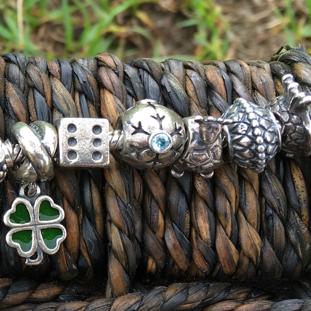 Sold-Authentic Pandora Snowflake Charm ❄️